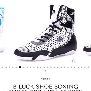 B Luck Boxing Shoes.
